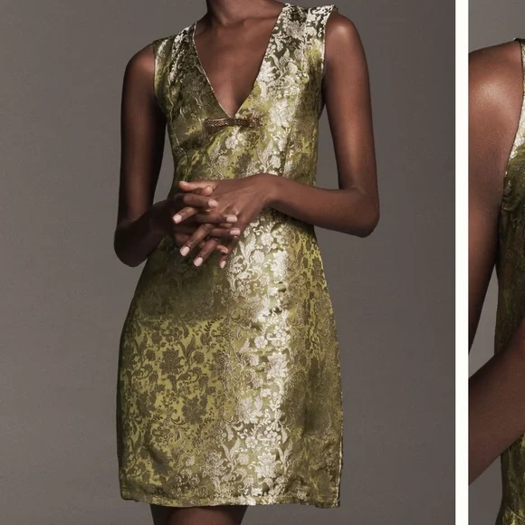 NWT Maeve Brocade shift mini dress - Picture 2 of 11